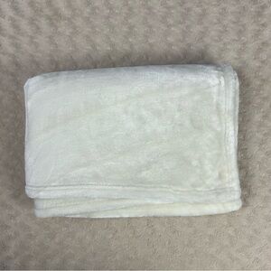 Mon Lapin Cream Off White Baby Blanket Thick Plush Soft Security Lovey